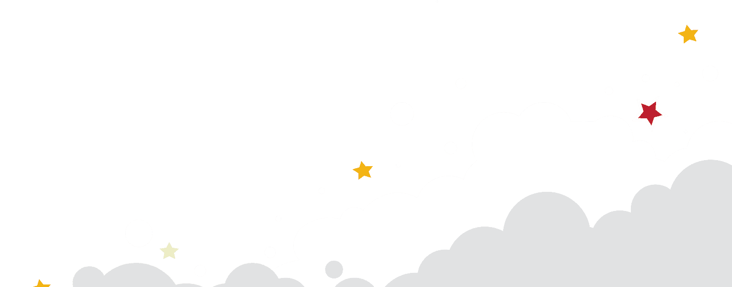 Cloud with stars