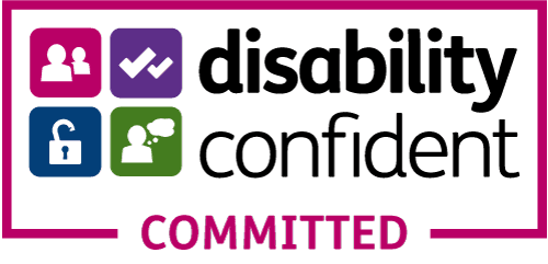 disability confident committed badge